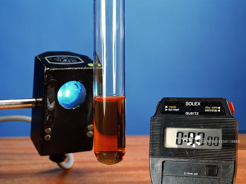 烷烃溴脱色图片素材