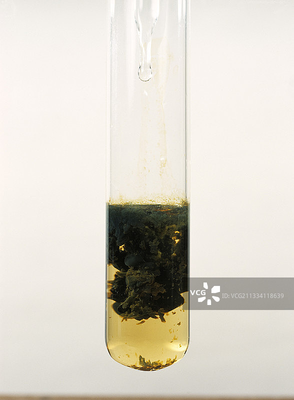 沉淀反应图片素材