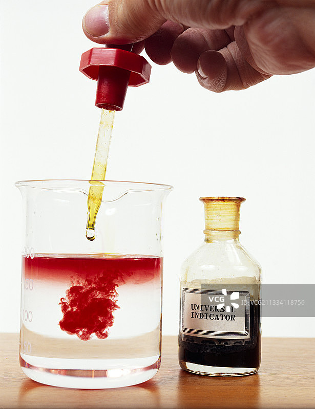 酸性指示剂溶液图片素材