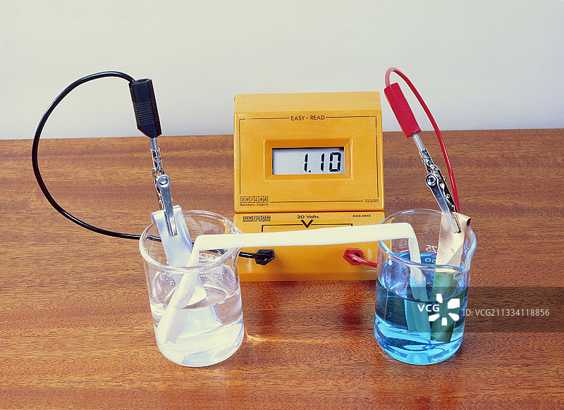 锌铜电池图片素材