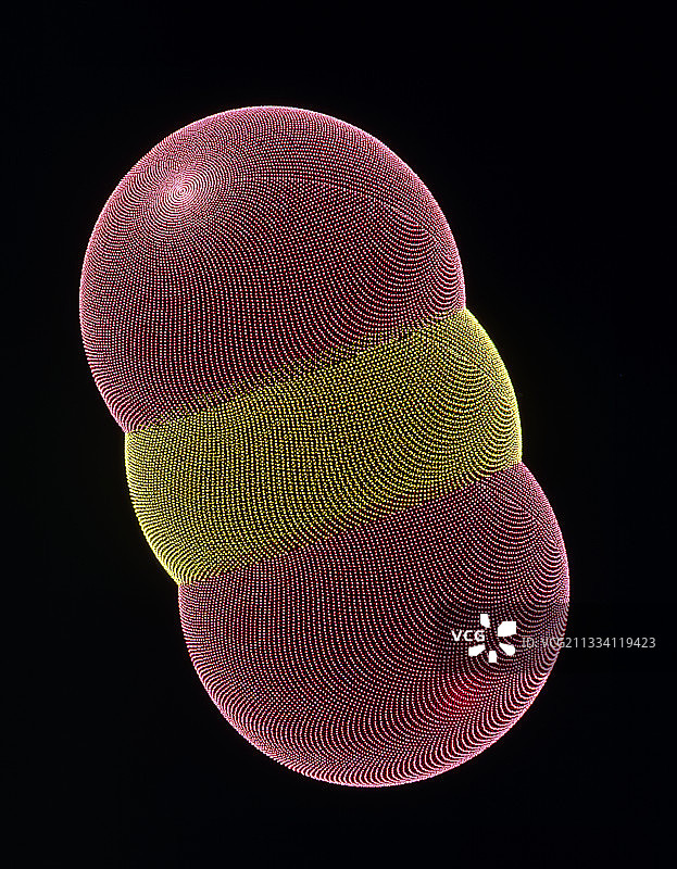 二氧化碳分子图片素材