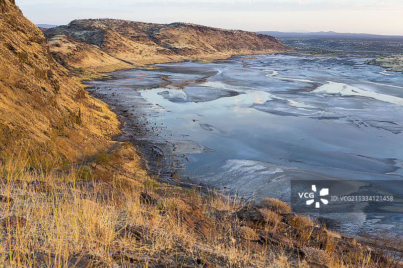 马加迪湖，肯尼亚图片素材