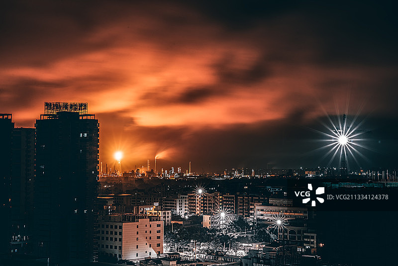 火烧云图片素材