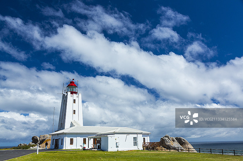 南非西海岸哥伦拜恩角灯塔图片素材