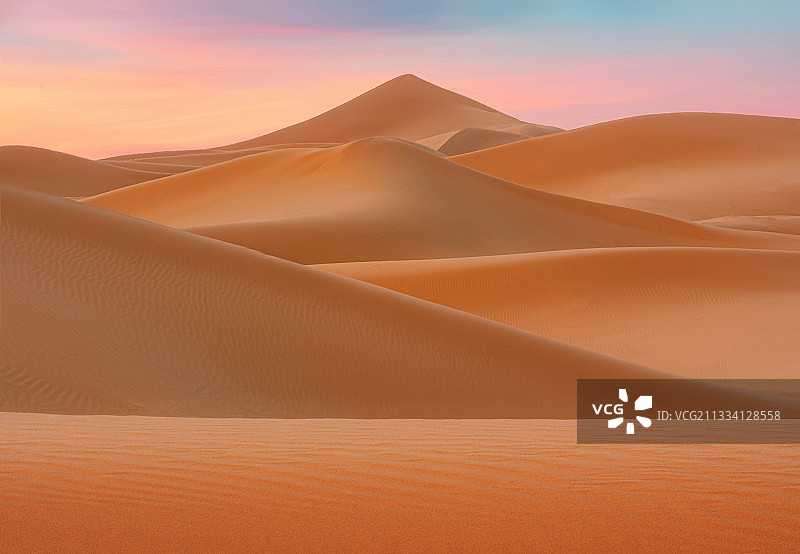 沙漠线条极简图片素材