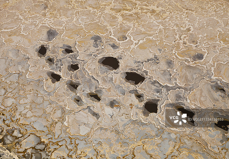 肯尼亚东非大裂谷中的马加迪湖图片素材