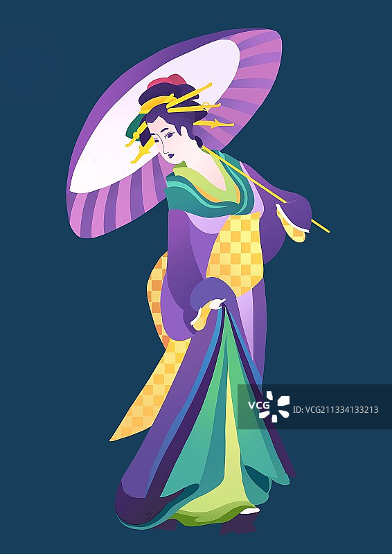 日本艺妓图片素材