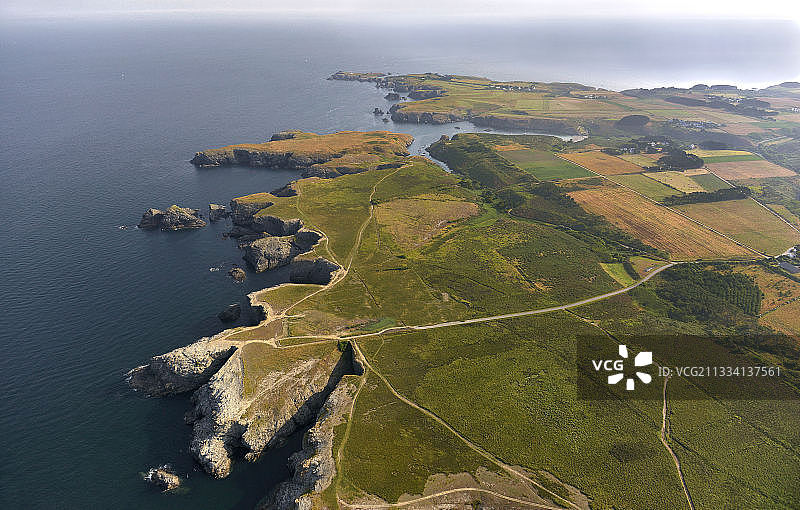 法国美丽岛小马驹角药店图片素材