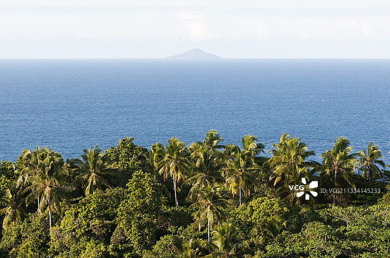 塞舌尔弗雷格特岛风光图片素材