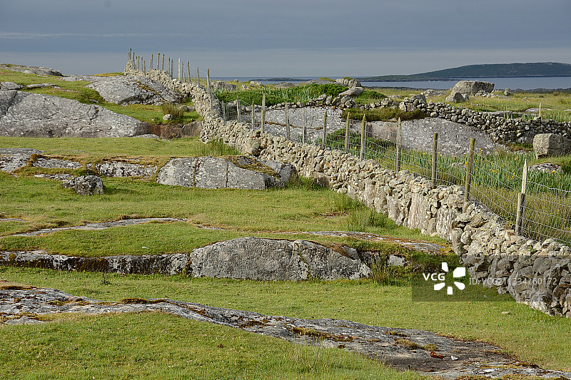 海边的爱尔兰风光图片素材