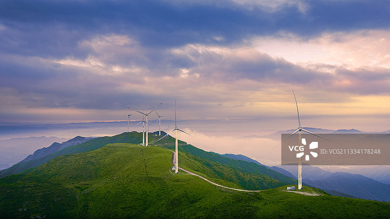 于都屏山牧场图片素材