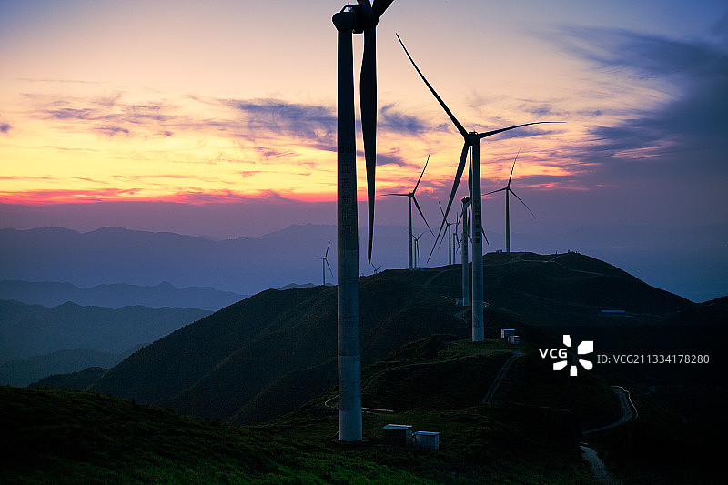 于都屏山牧场图片素材