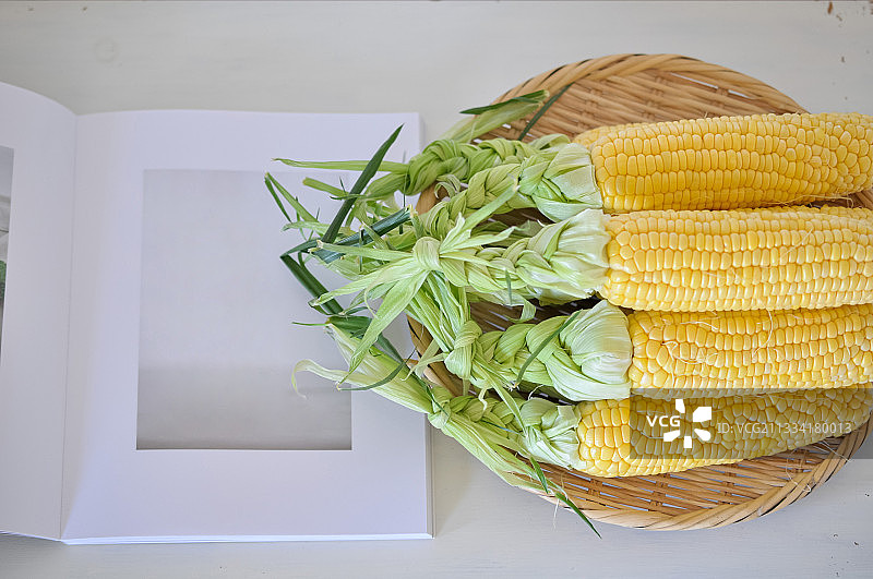 日本北海道森町生产的玉米图片素材