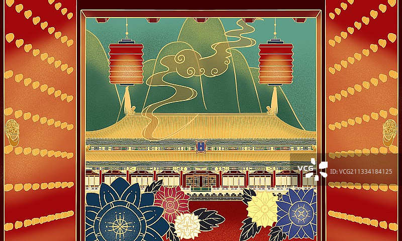 国庆节图片素材