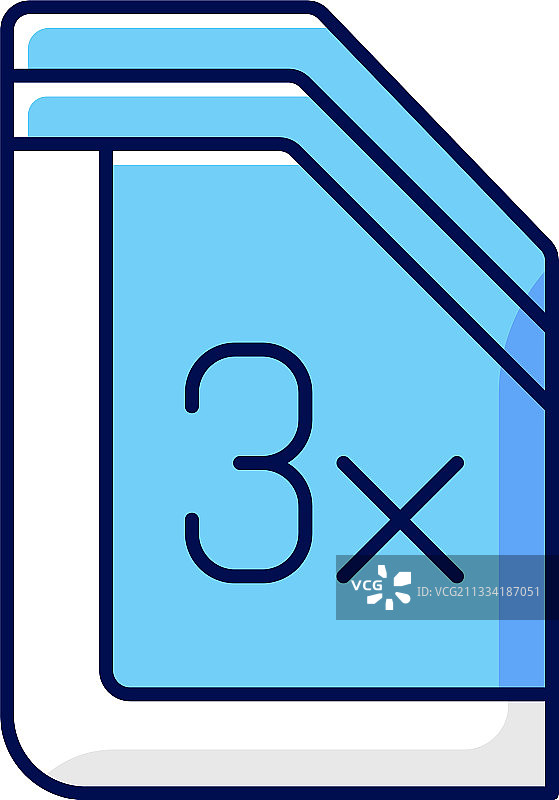 隔热玻璃窗RGB颜色图标图片素材