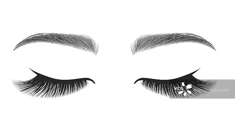 黑色永久化妆和纹身图片素材