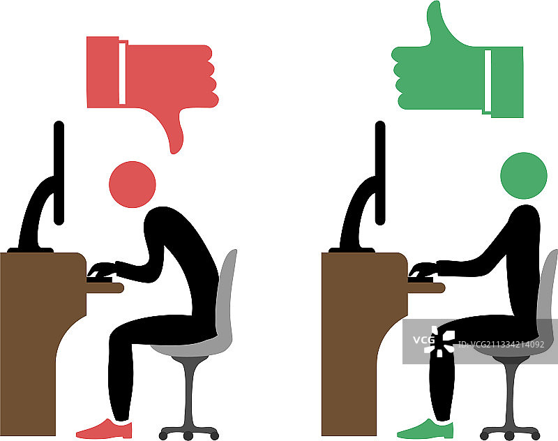 正确的背部坐姿图片素材