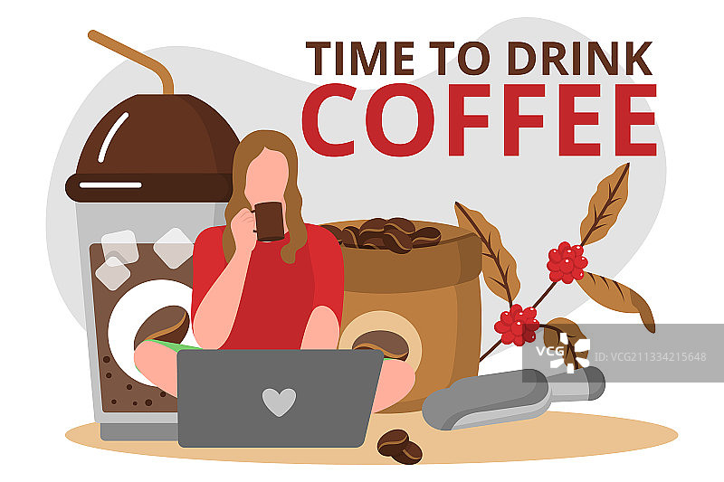 咖啡时间banner模板图片素材