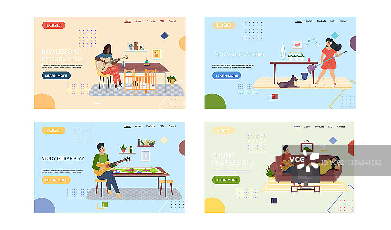 音乐家演奏场景图片素材