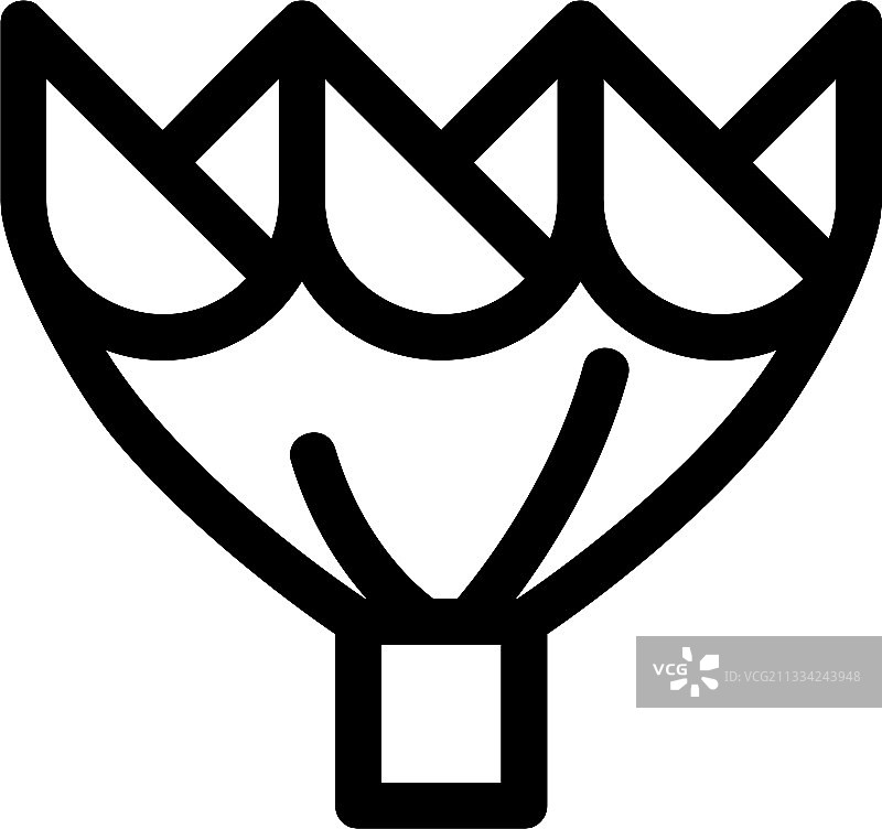 花束图标或标志图片素材
