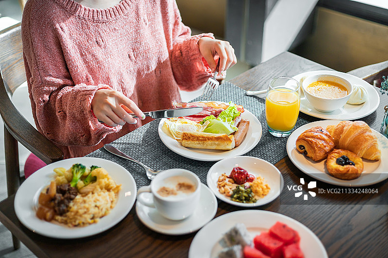 自助早餐图片素材