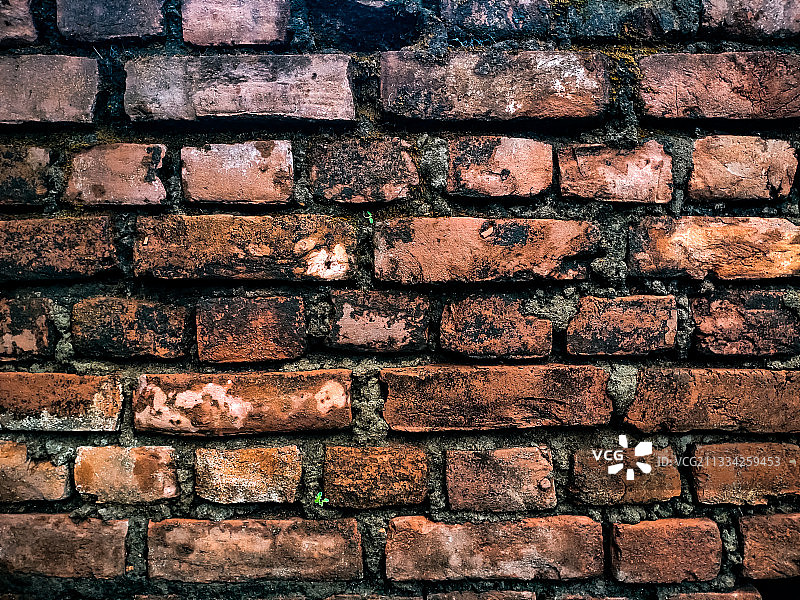 砖墙的全帧拍摄图片素材