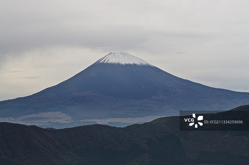 日本箱根火山的迷人景色图片素材