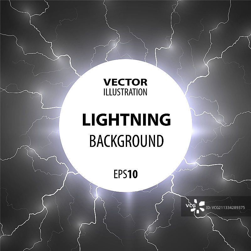 闪电背景图片素材