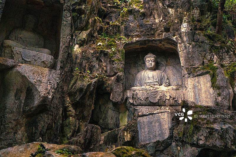 杭州-灵隐寺图片素材