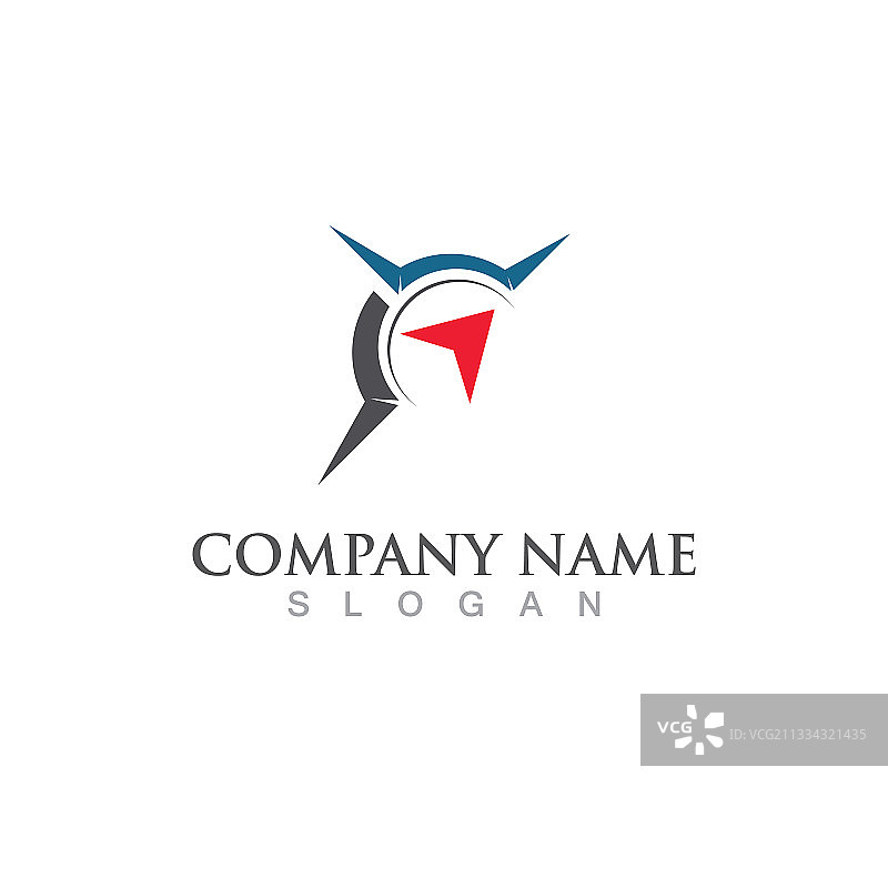 指南针Logo设计图图片素材