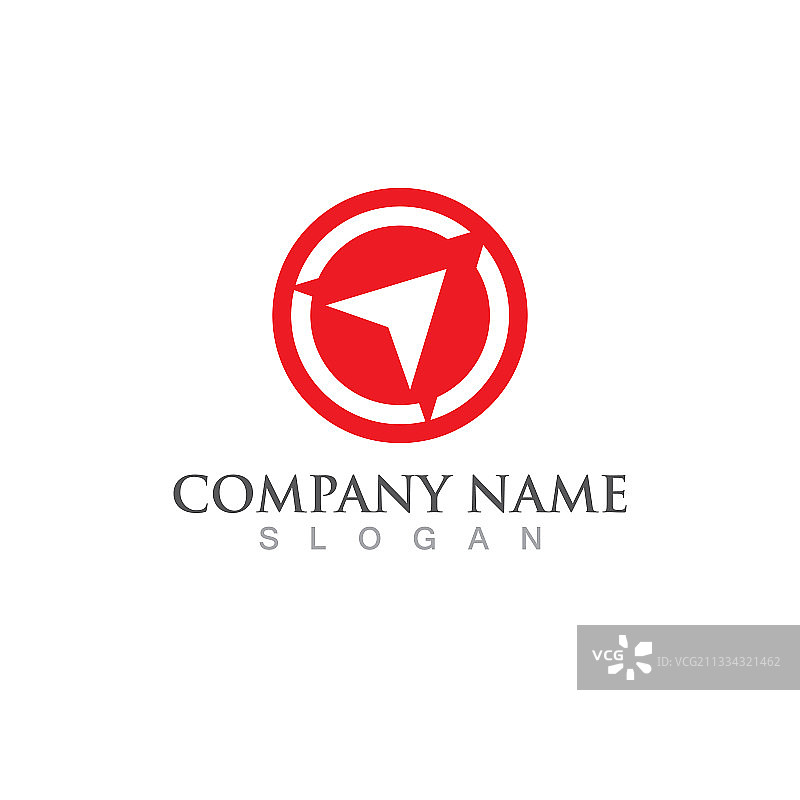 指南针Logo设计图图片素材