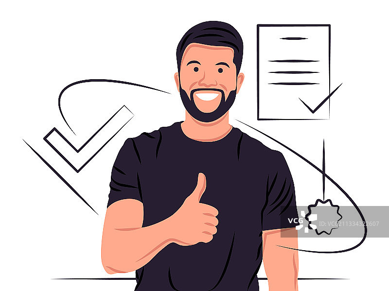 阴影下的男人图片素材