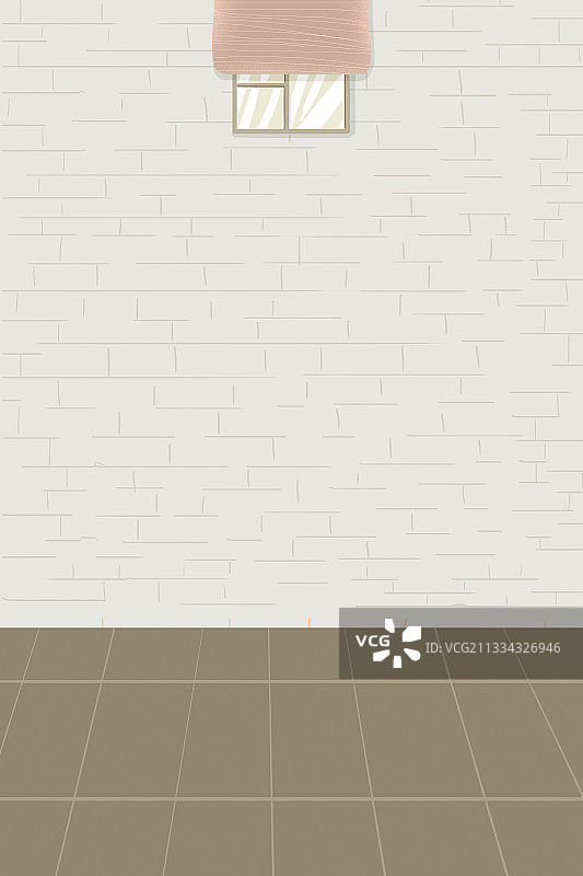 有窗户的空房间图片素材