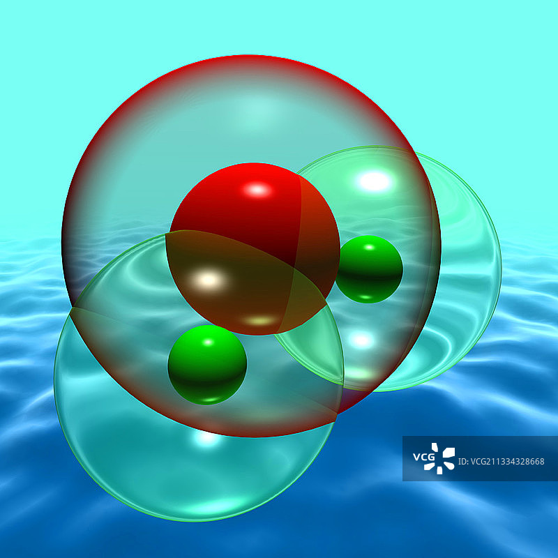 水分子图片素材