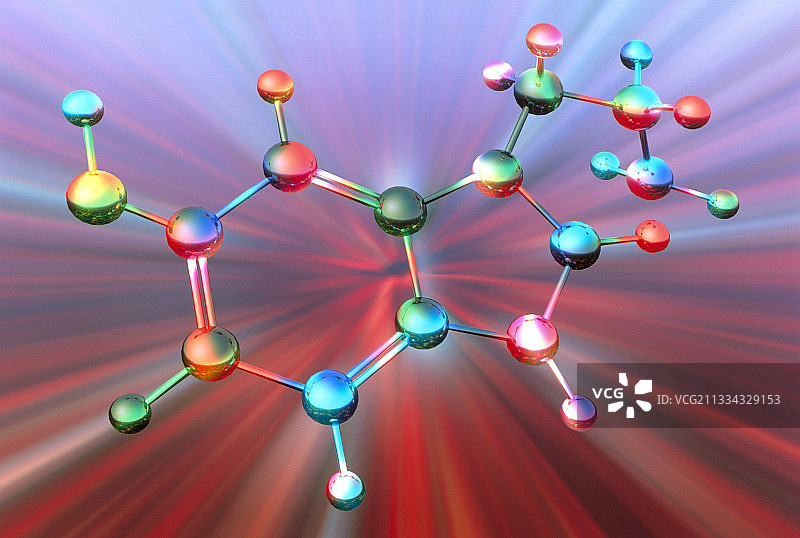 血清素分子图片素材