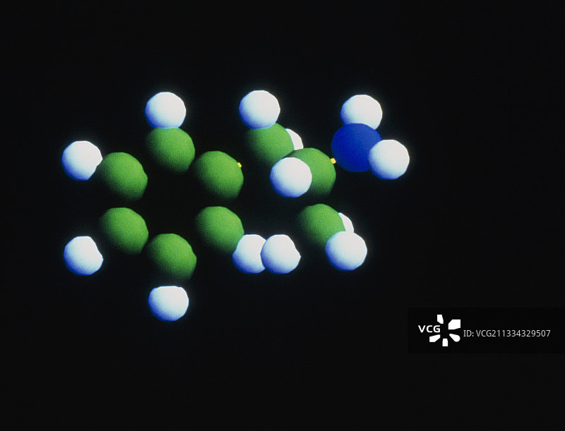 苯丙胺药物分子图片素材