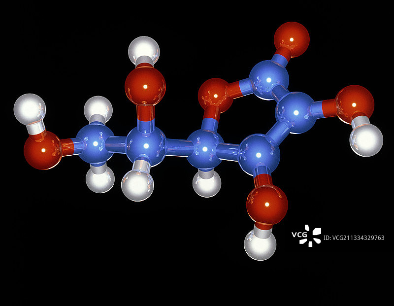 维生素C分子图片素材
