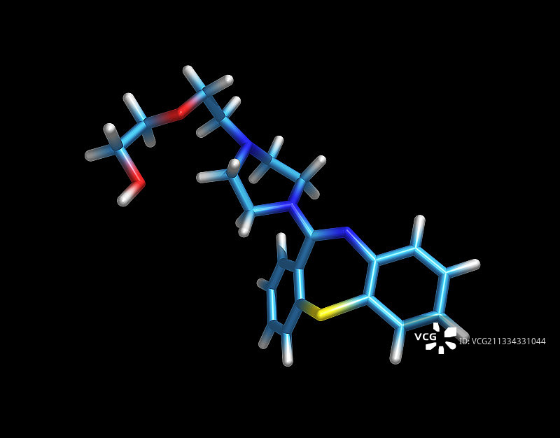 精神分裂症药物分子图片素材