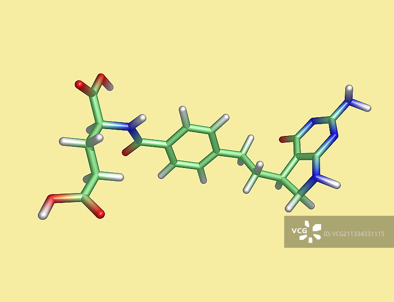 抗癌药物培美曲塞图片素材