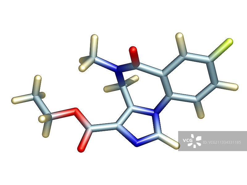 氟马西尼：苯二氮䓬类解毒剂图片素材