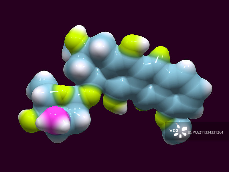 阿霉素化疗药物分子图片素材