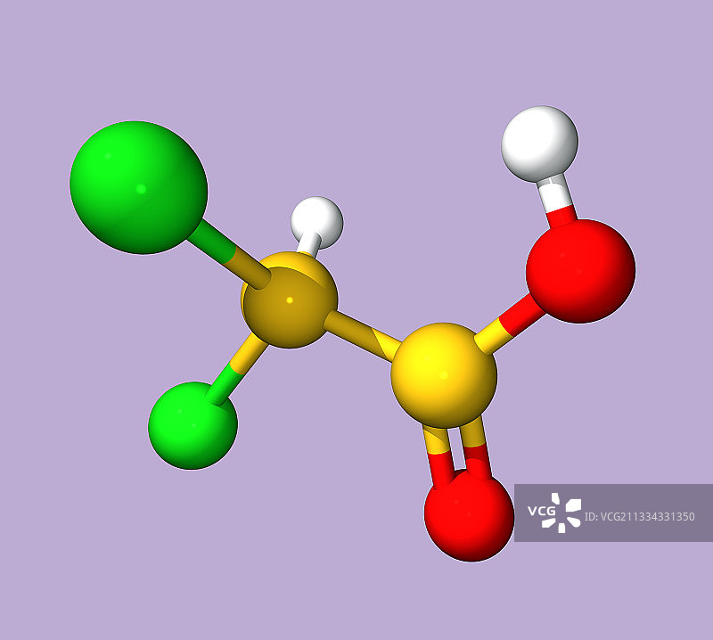DCA药物分子图片素材