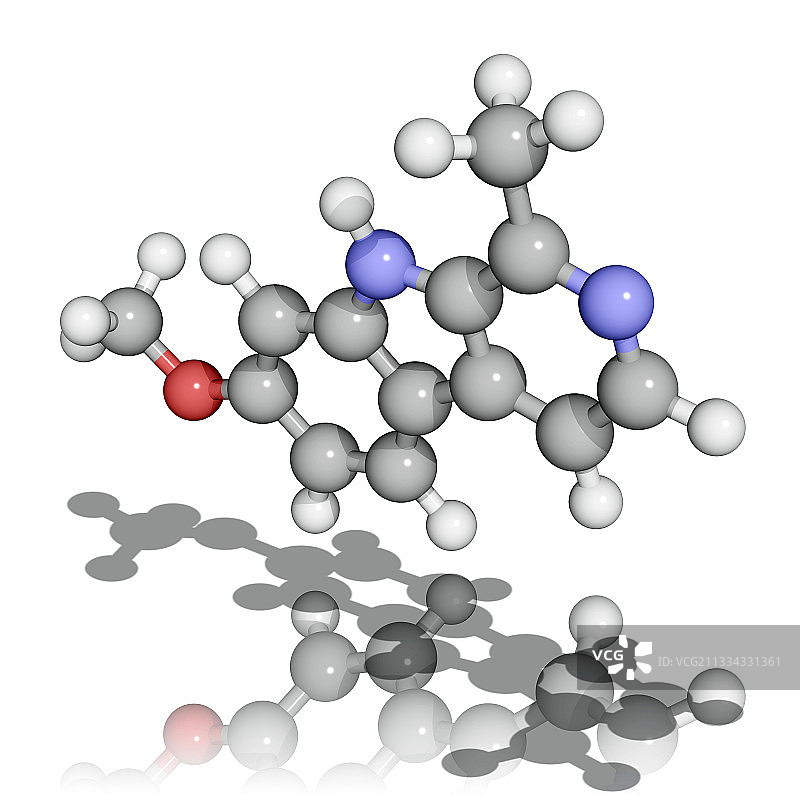 Harmine药物分子图片素材