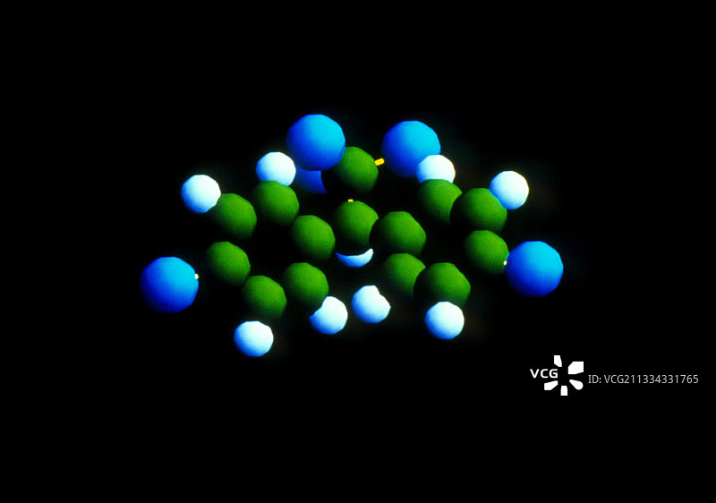 DDT分子电脑图形图片素材