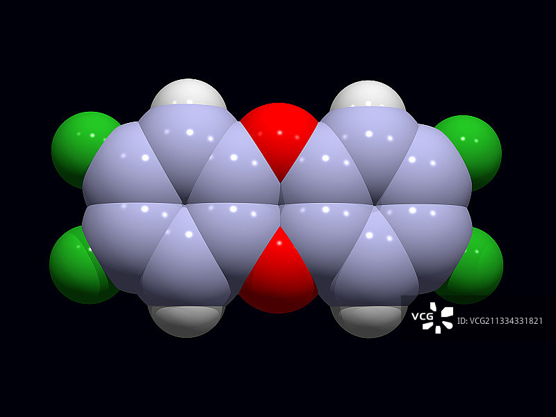 二恶英分子图片素材