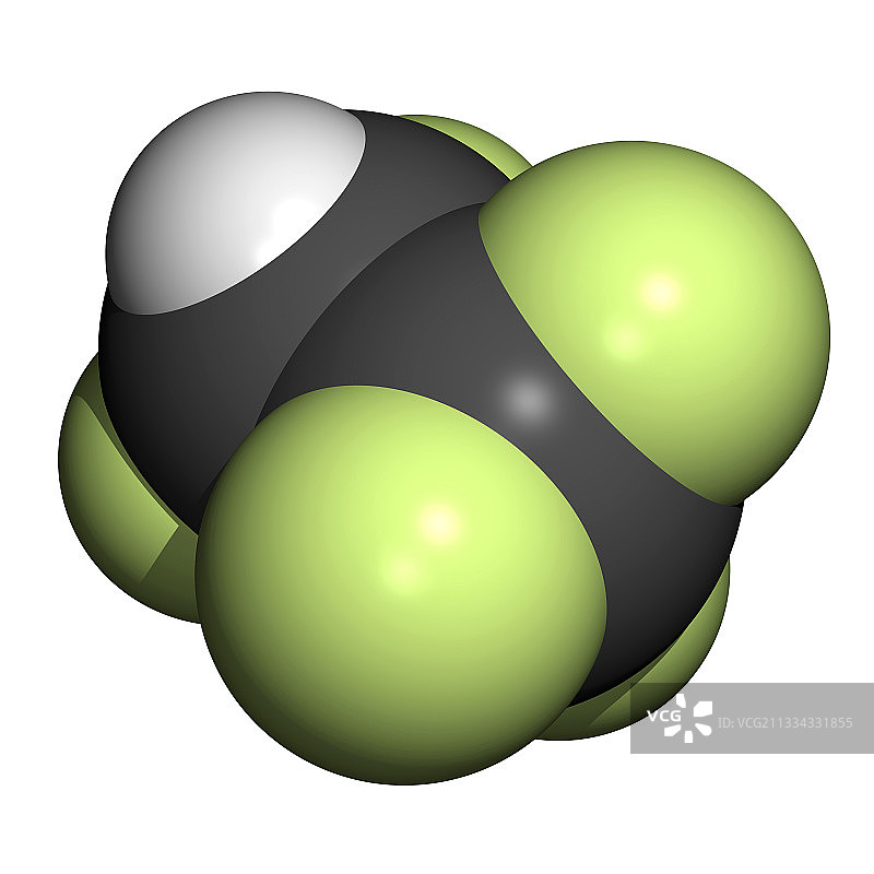 五氟乙烷分子图片素材