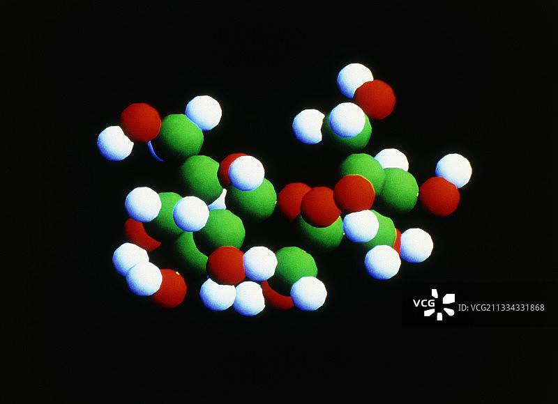 蔗糖分子结构图片素材