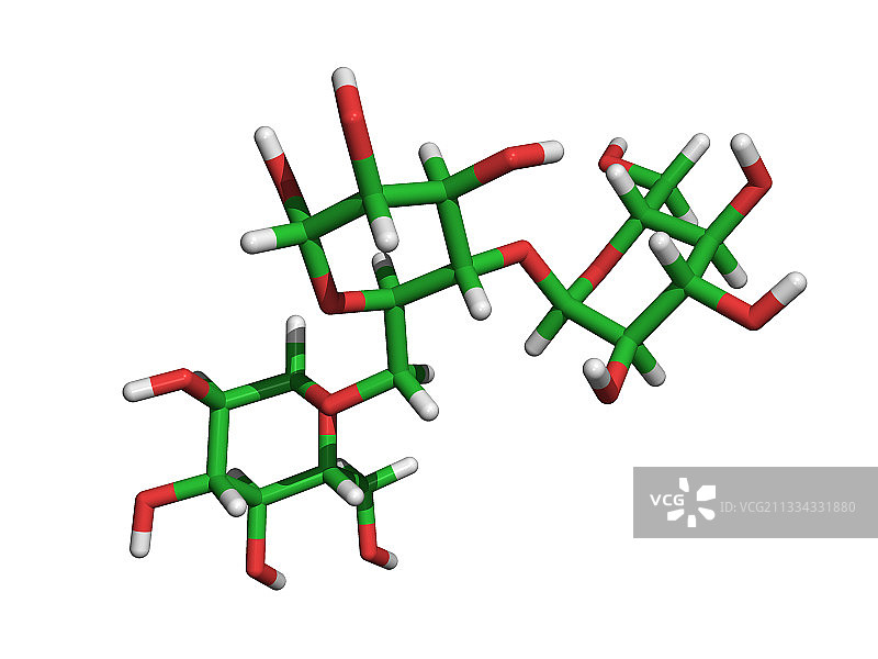 支链淀粉分子图片素材