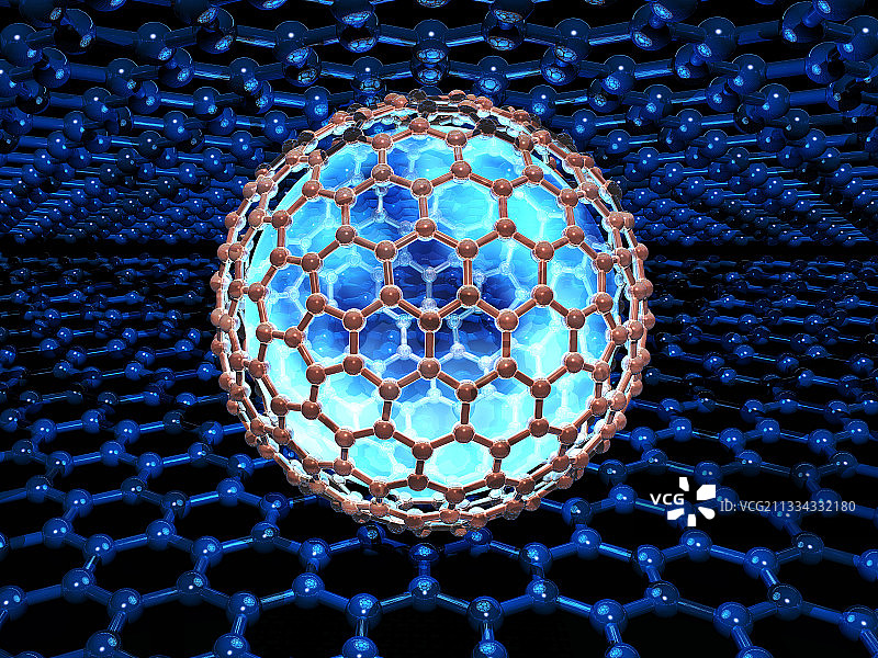 富勒烯技术图片素材