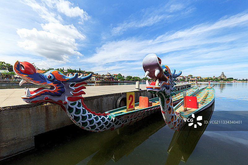 端午节的龙舟图片素材